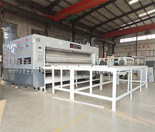 超大型半自动水墨印刷开槽模切机